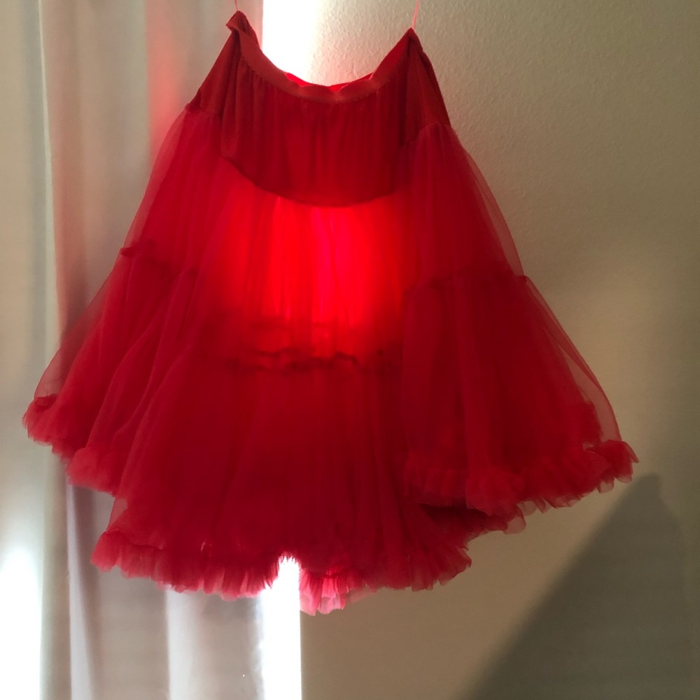 Tatyana Red Crinoline